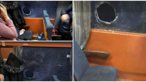 Ca-n Evul Mediu! Un tren de călători a fost atacat cu pietre, la Botoșani. O pasageră a fost rănită