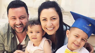 Eva, fiica Andrei şi a lui Cătălin Măruţă, vedetă de mică. Cum a contribuit la un videoclip realizat de mama sa în colaborare cu Connect-R