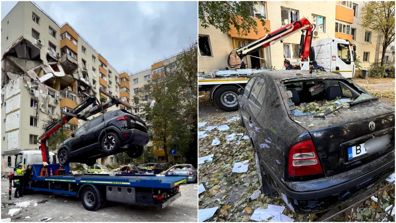 Primăria Capitalei, anunț de ultimă oră în urma exploziei din Rahova! Ce se va întâmpla cu proprietarii mașinilor distruse