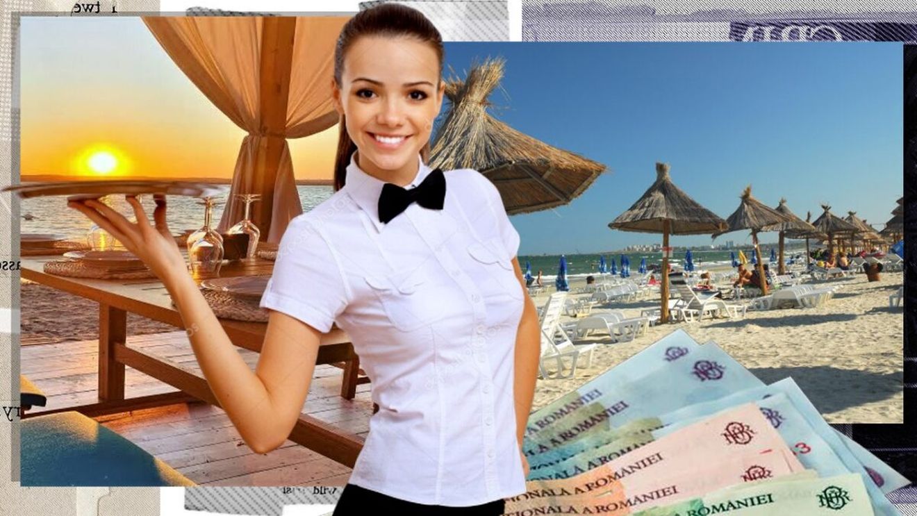 Cu cât este plătit un chelner în sezonul estival 2022? Care sunt cele mai bune joburi de pe litoral