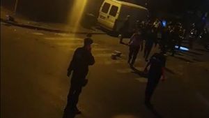 UPDATE focuri de armă în Capitală: 37 de persoane au fost duse la audieri! Cum au fost filmați scandalagii înainte de lupta cu polițiștii