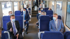 A fost inaugurată ruta de tren Gara de Nord - Aeroportul Otopeni! Ce s-a întâmplat cu prima garnitură