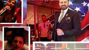 Fostul manechin al lui Botezatu și-a făcut ziua la Miami cu “Armand de Brignac” și vedete din România
