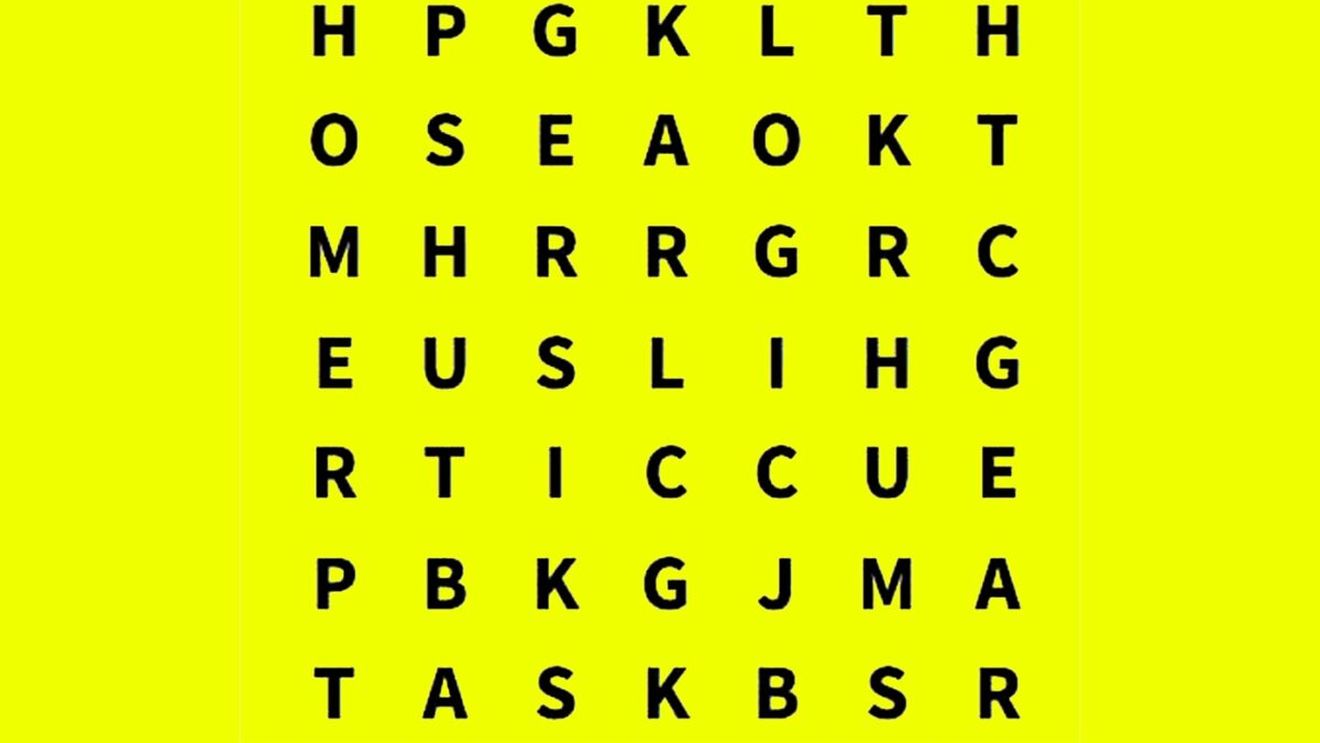 Test de logică | Puteți găsi cuvântul "rural" în maximum 6 secunde?