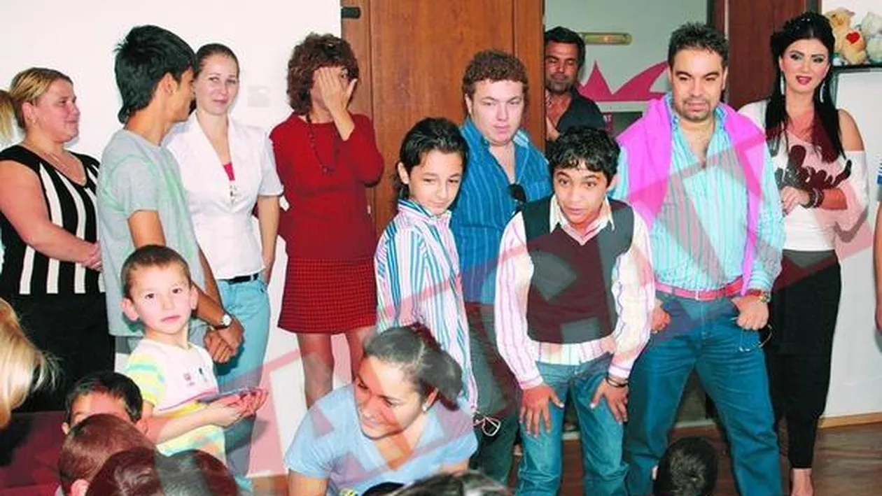 Bahmuteanca si Florin Salam, parinti de imprumut pentru orfani