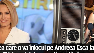 Ea este cea care o va înlocui pe Andreea Esca la pupitrul ştirilor Pro TV. Imagini de senzaţie cu tânăra