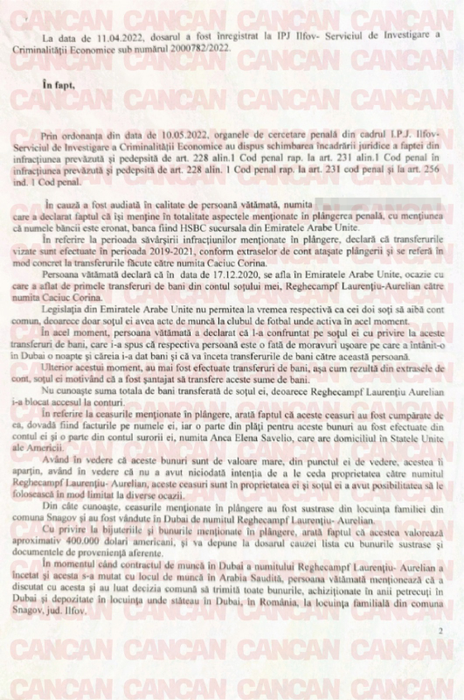 Laurențiu Reghecampf i-a dat fatala fostei soții, iar CANCAN.RO are dovada