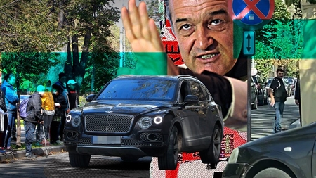 Cum se ferește Gigi Becali de COVID-19. L-a trimis pe “antemergătorul” Luțu să îi asigure cale liberă la ieșirea din Palat