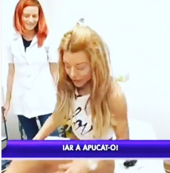 Ana Maria Mocanu și-a dat pantalonii jos, s-a aplecat și a început să facă asta! I-a lăsat mască pe toți