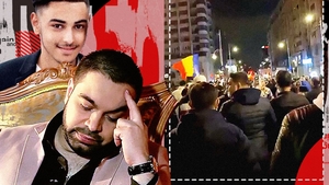 Fiul lui Florin Salam a venit la protestele anti-restricții, deși unchiul lui a murit din cauza COVID-19
