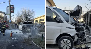 Grav accident de circulație în București! O femeie a fost lovită pe trotuar