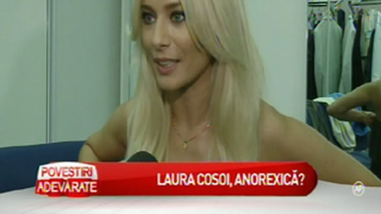 Laura Cosoi sustine ca nu e anorexica, dar recunoaste ca rabda foame: Starea de saturatie ma deprima, imi place starea de foame