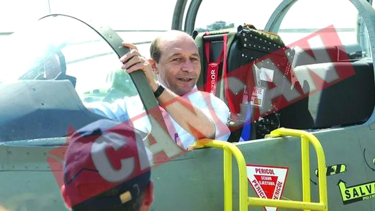Basescu a vrut sa dea pensiile pe avioane