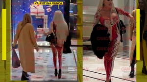 Nevasta hot a politicianului a făcut show la Marriott, cu două sticle de tărie la pungă: ”Eu sunt Madonna!” + Check-out cu strigături!