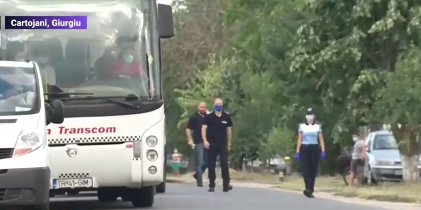 Imagini din prima zi de carantină a satului Cartojani din județul Giurgiu! Localnicii sunt îngroziți de noul coronavirus: “Mi-e frică să mai ies și din casă”