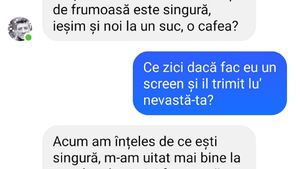 BANC | Discuție haioasă între un bărbat însurat și o femeie ”vigilentă”