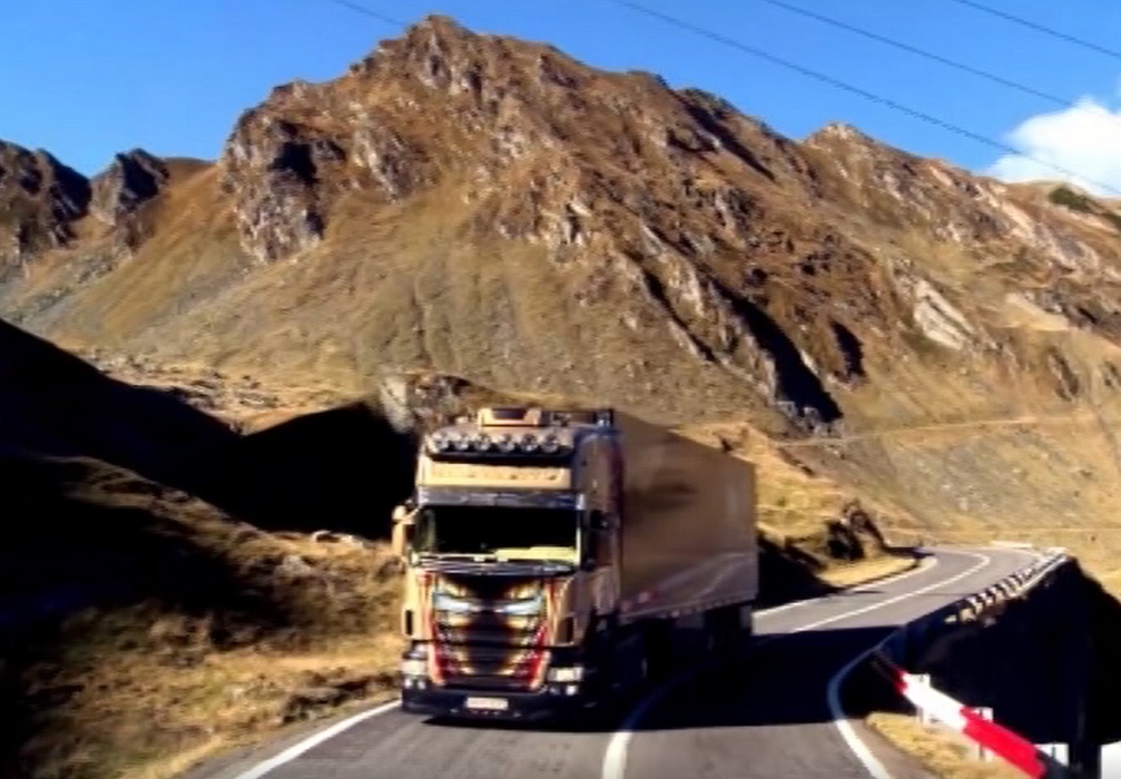 Cu "Iron Man" pe Transfăgărăşan