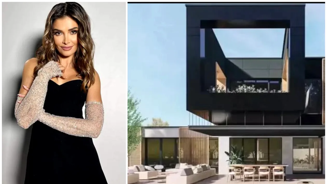 Cum arată vila de lux în care locuiește Alina Pușcaș! Construcția casei impunătoare a durat 4 ani