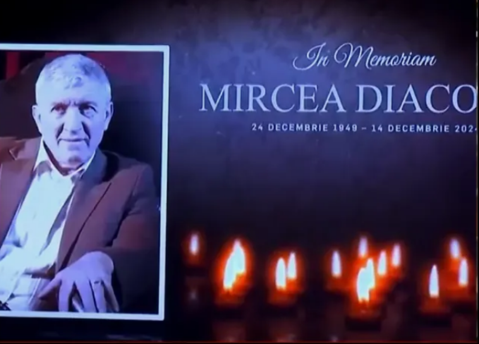 Mircea Diaconu, înmormântat azi. Ceremonie funerară restrânsă. Primele imagini