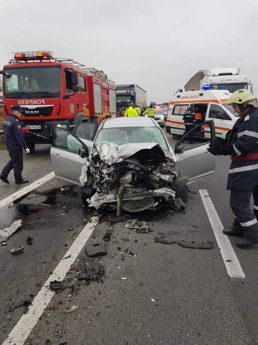 Accident grav pe A1 Bucureşti- Piteşti