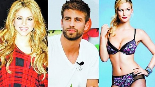 Relatia dintre Shakira si iubitul spaniol e pe duca. Pique o insala cu Bar Refaeli
