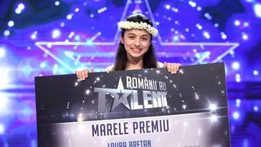LAURA BRETAN a câştigat la doar 13 ani finala Românii au talent, iar acum se pregăteşte pentru America's Got Talent! Ce cadou şi-a făcut după Marea Finală: Am...