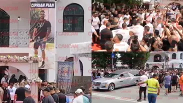 Nebunie totală acasă la Ciprian Pian, la aducerea trupului neînsuflețit. Ce s-a întâmplat în momentul în care dricul a apărut