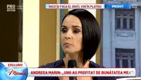 ANDREEA MARIN a vorbit despre TUNCAY: Povestea aceasta a lăsat urme...