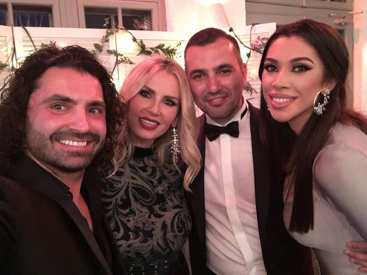 Raluca Pastramă a făcut furori la botezul micuţului Noah