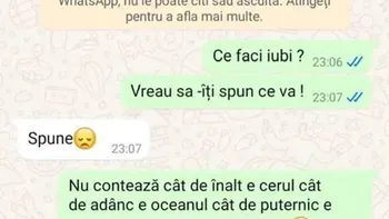 Bancul sfârșitului de lună | Declarație de dragoste cu final neașteptat
