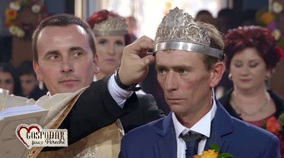 FOTO / Marcela şi Marin de la „Gospodar fără pereche”, momente emoţionante în timpul ceremoniei religioase: „Mi-am întors privirea şi am văzut că plângea”. Ce s-a întâmplat în biserică