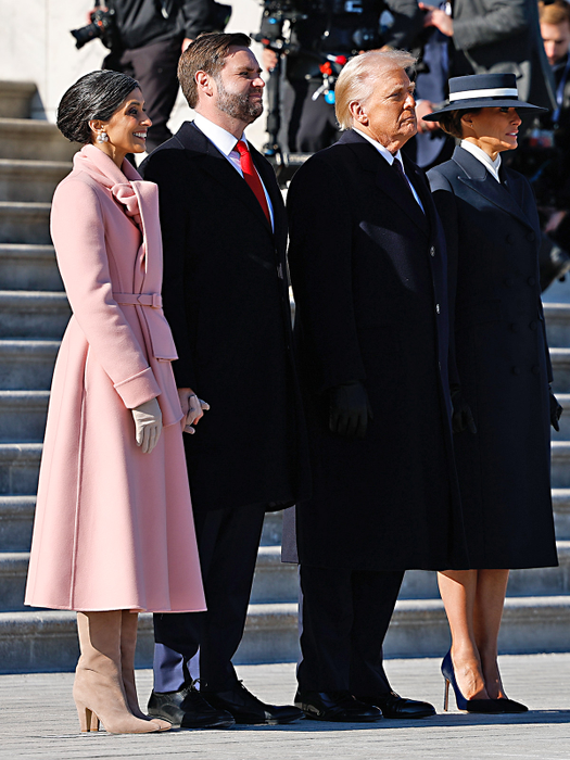 Vicepreședintele JD Vance și soția, Usha, alături de Melania și Donald Trump