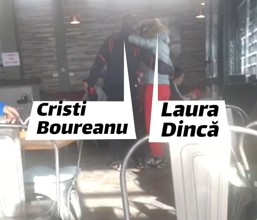 Laura Dincă, iubita fostului deputat Cristi Boureanu, s-a accidentat pe pârtie