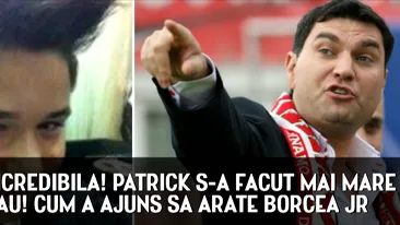 Aparitie incredibila! Patrick s-a facut mai mare ca tatal sau! Cum a ajuns sa arate Borcea Junior