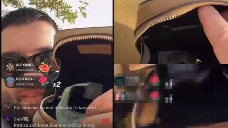 Tzancă Uraganu și-a deschis geanta și a arătat câți bani are în ea: „Asta e, ianuarie-februarie mai slăbuț.” Fanii au sărit cu cadourile instant