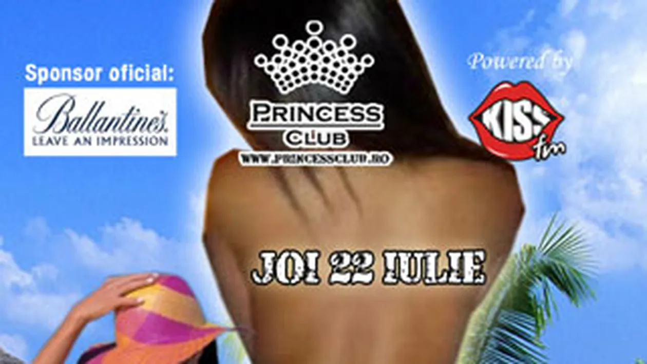Bataie cu apa la Beach Party in clubul Princess!