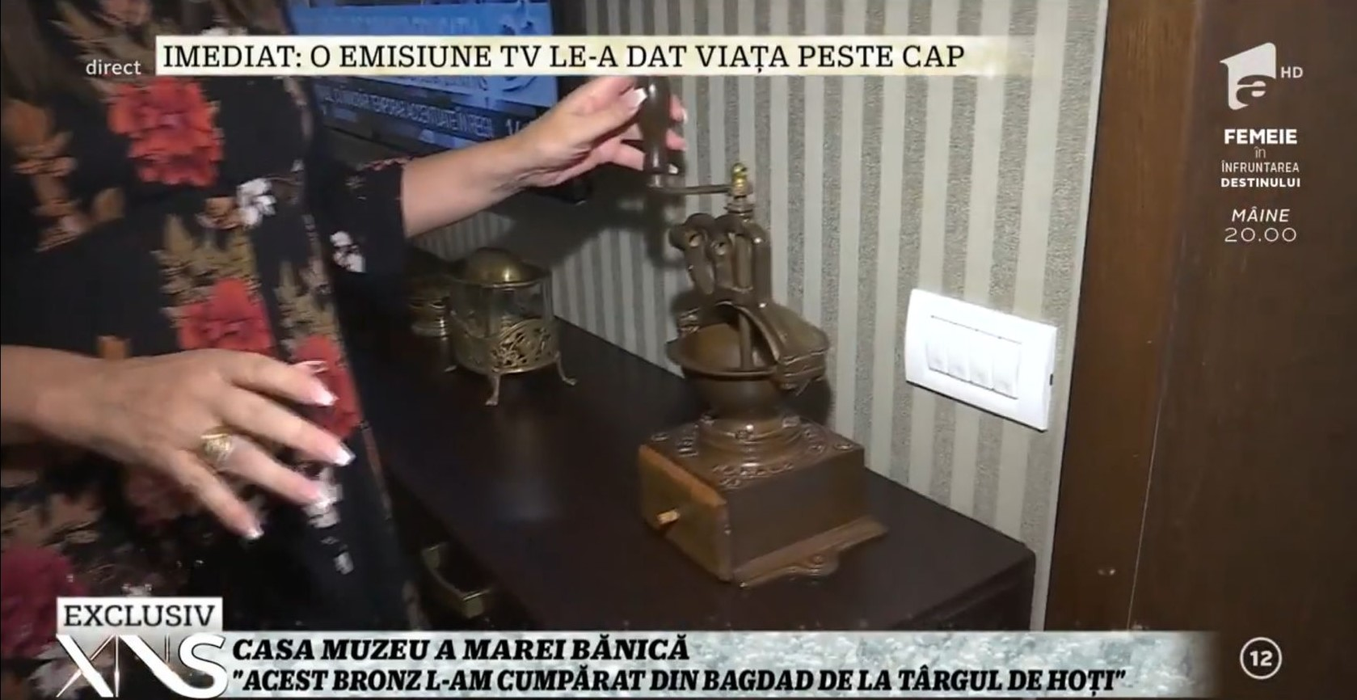 Casa Marei Bănică. Sursă foto: Captură Youtube Xtra Night Show