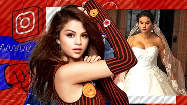Selena Gomez, cea mai urmărită femeie pe Instagram! Actrița i-a șocat pe fani după ce a îmbrăcat rochia de mireasă și a apărut la braț cu un actor celebru