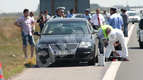 Jaf armat pe autostrada Bucuresti-Pitesti! O masina care transporta bijuterii a fost atacata si pradata de 20 de kilograme de aur!