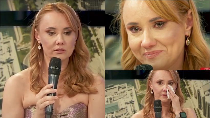 Oana Ioniță, în lacrimi la TV! Drama pe care o trăiește fosta ”bebelușă” de la Cronica Cârcotașilor, după divorțul de Florin Budnaru