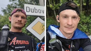 Ultramaratonist român, lovit de o mașină în timpul unei curse umanitare de 2.800 km! Adrian Șovea a fost transportat de urgență la spital