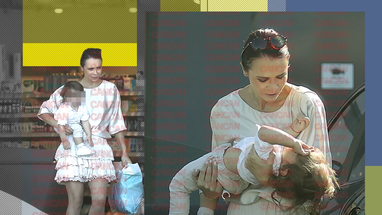 Imagini de colecție cu Magda Pălimariu și băiețelul ei de doar un an! Fosta vedetă PRO TV a revenit în România! L-a drăgălit chiar în parcare!