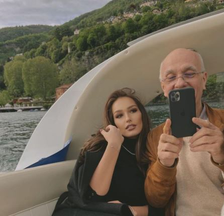 Irina Cristescu, Paște alături de familie la Lacul Como