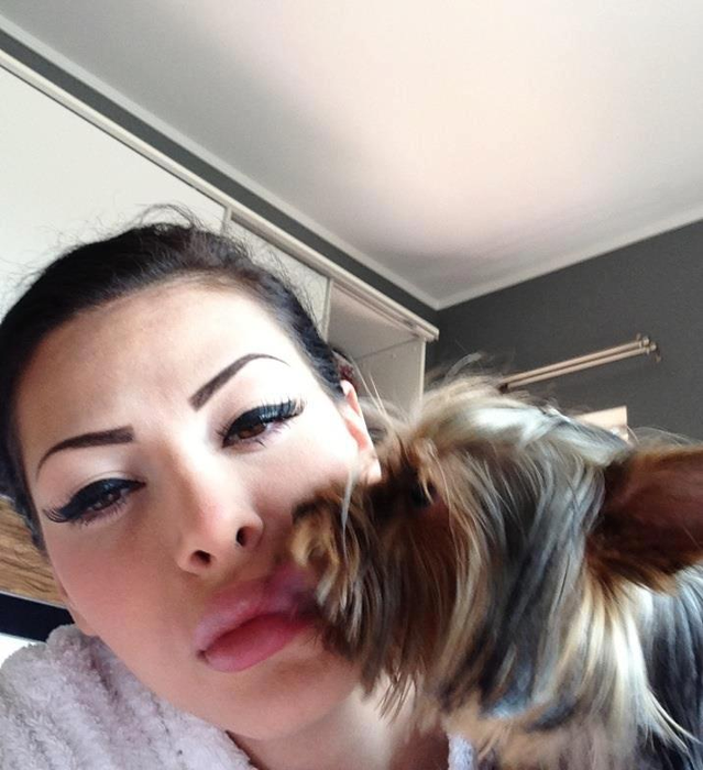 Diana este o iubitoare de animale