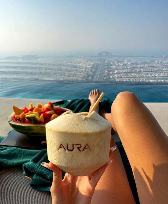 Cum se răsfață Emily Burghelea în Dubai (Sursă: Instagram)