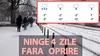 Orașul din România în care va ninge 4 zile fără oprire, potrivit meteorologilor Accuweather