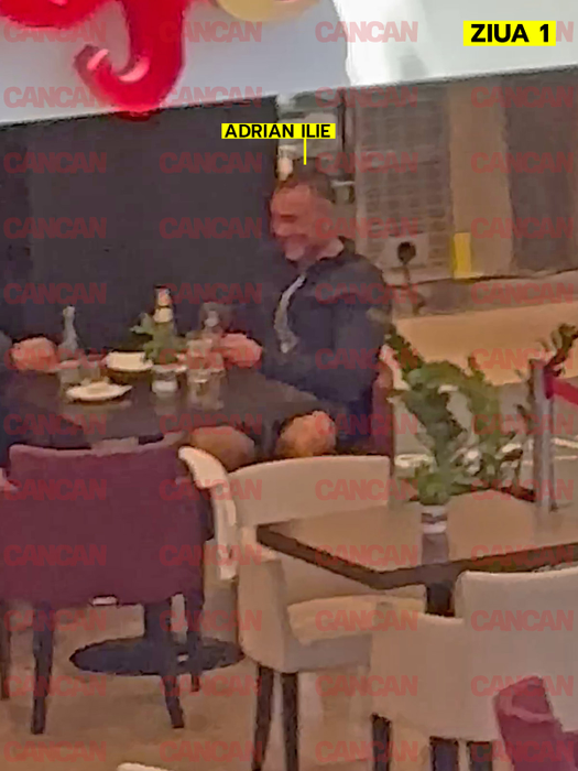 Adrian Ilie a introdus în rutina zilnică o blondă voluptoasă. “Regia” prin care încearcă să treacă neobservați