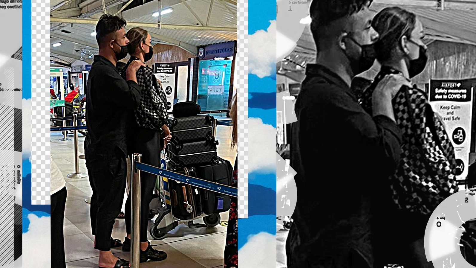 Bianca Drăgușanu și Gabi Bădălău, fotografiați îmbrățișați pe aeroportul din Male!