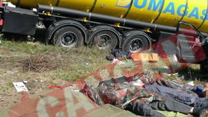Accident cu patru morti pe DN 6