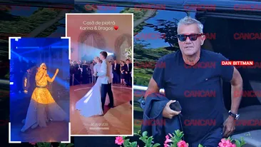 Noi imagini fabuloase de la party-ul organizat de moștenitoarea Dedeman și norocosul ei soț. Holograf a cântat dansul mirilor, iar Loredana Groza a dinamitat hiper-nunta anului. Singura ”necunoscută”: de ce a lipsit soacra mică din toate fotografiile?!